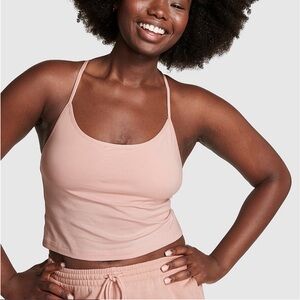 Victoria’s Secret PINK cotton jersey tank top